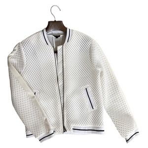 TOPSHOP Women's White and Black Jacket